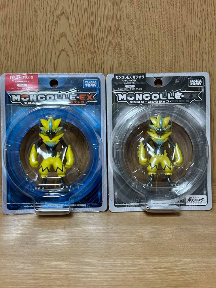 Amazon.co.jp: モンコレEX ゼラオラ 劇場限定版 メタリックver ESP03