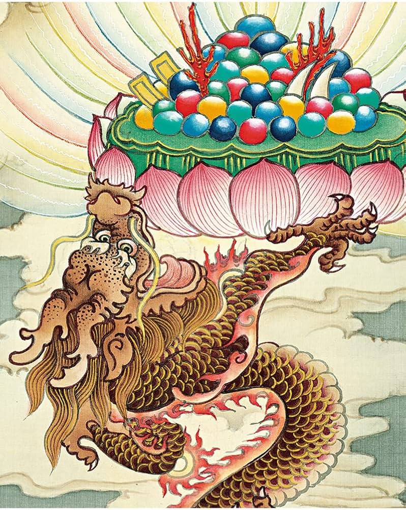 Amazon｜掛け軸／掛軸【菩薩】観音菩薩座像 観音菩薩集萃観音大士仏像