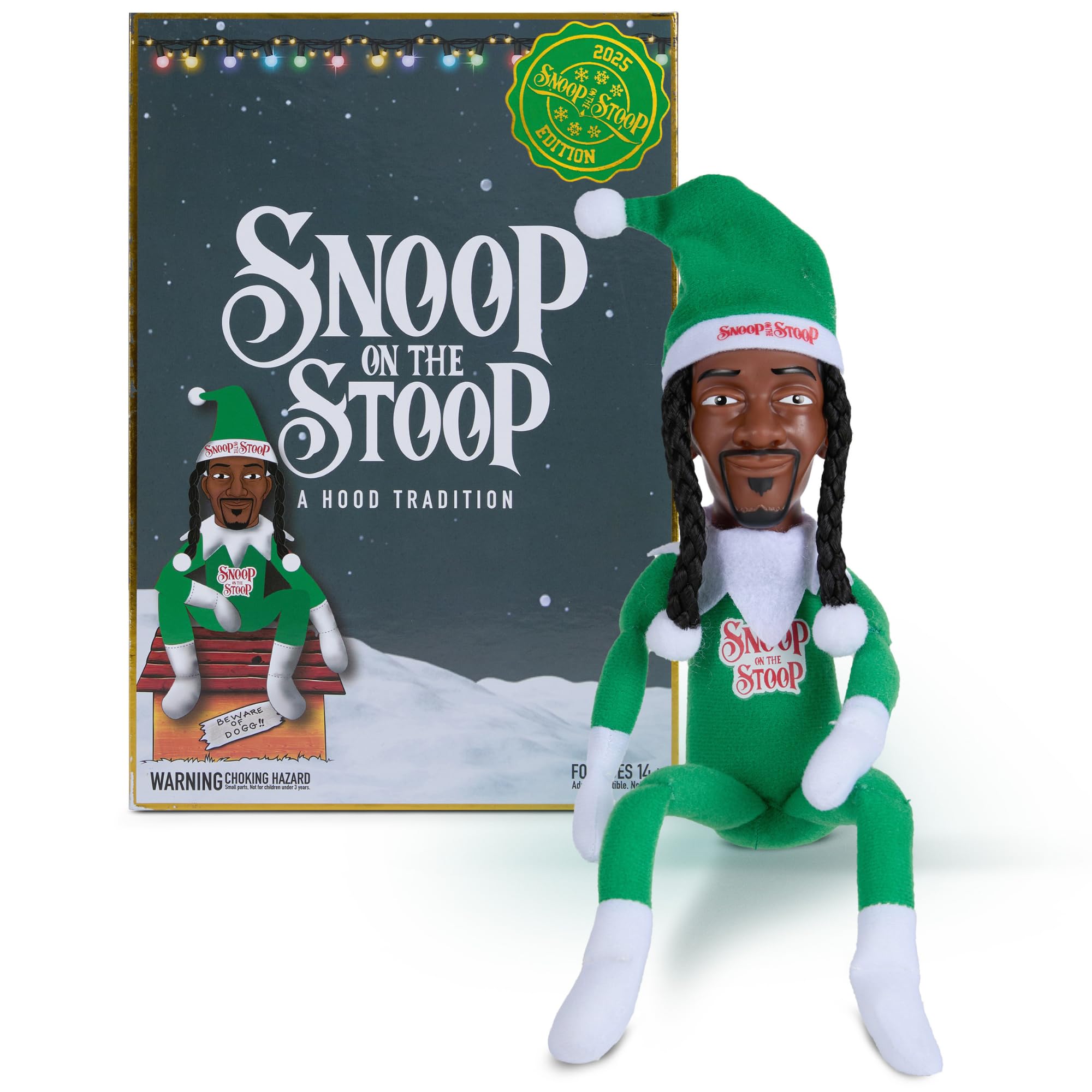 Amazon.com: Snoop Dogg Snoop on The Stoop 2025 Christmas Elf