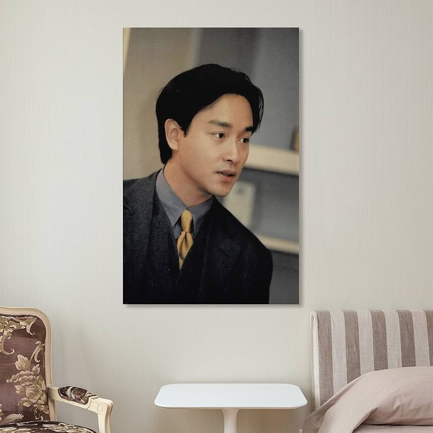 レスリー・チャン「アルバム 張國榮 広告 大型ポスター」1986年