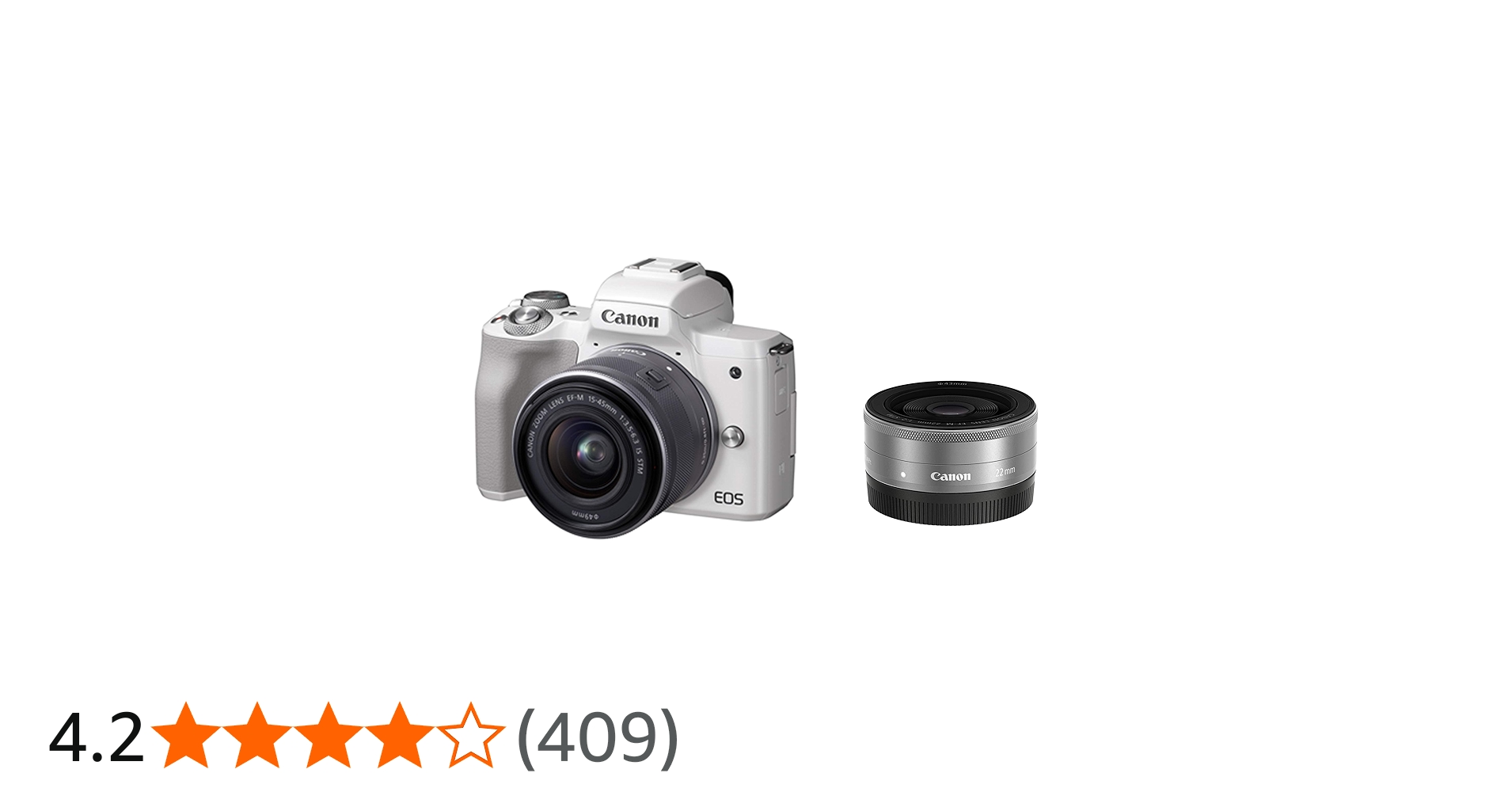 Amazon | Canon ミラーレス一眼カメラ EOS Kiss M ダブルレンズキット