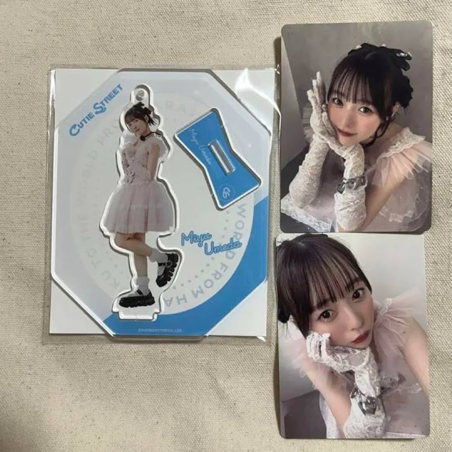 Amazon.co.jp: CUTIESTREET 梅田みゆ アクスタ トレカセット : おもちゃ