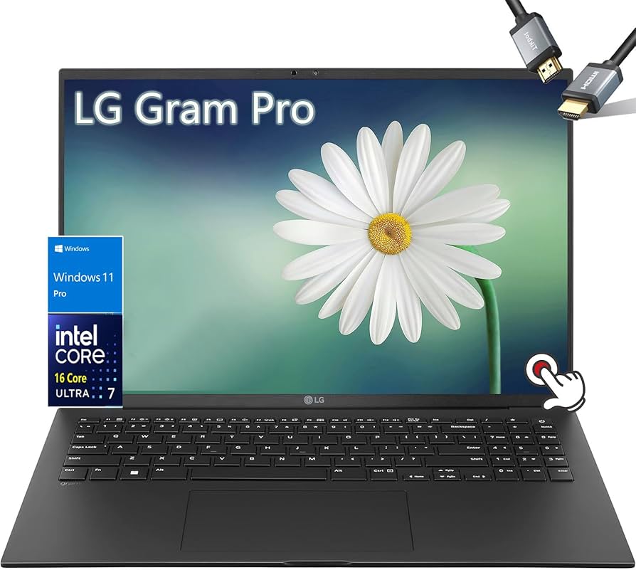 Amazon.com: LG Gram Pro 16 Laptop Touchscreen 2in1 - Intel Core
