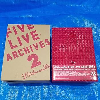 L'Arc~en~Ciel FIVE LIVE ARCHIVES 2 セット Amazon.co.jp: FIVE LIVE