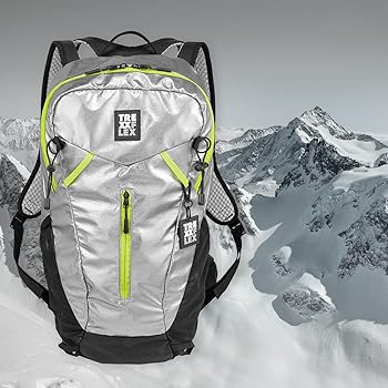 TRE XX FLEX Neon Lime 35L Urban Outdoor Hiking Backpack | Water