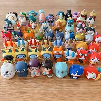 Amazon.co.jp: 妖怪ウォッチ ともだち妖怪大集合 指人形 60個 : おもちゃ