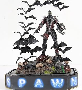 1998 Spawn Action Figure - Special Edition Spiked Spawn in Tank