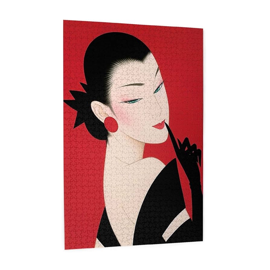 廃番☆昭和レトロ☆90年代☆当時物 鶴田一郎 優美 ジグソーパズル 廃番