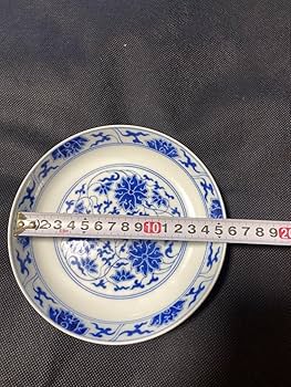 中国骨董 大清光緒年製 染付 青花 龍文皿 中国骨董 大清光緒年製 染付