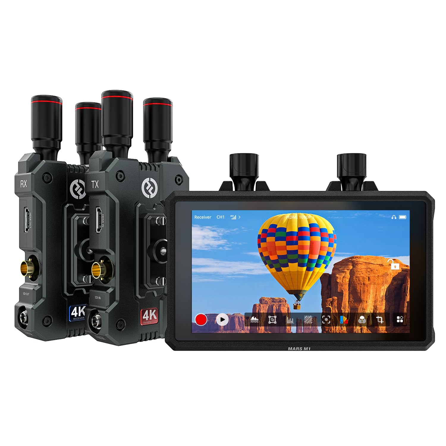 Amazon.co.jp: Hollyland Mars M1 Enhanced & Mars 4K 無線映像伝送