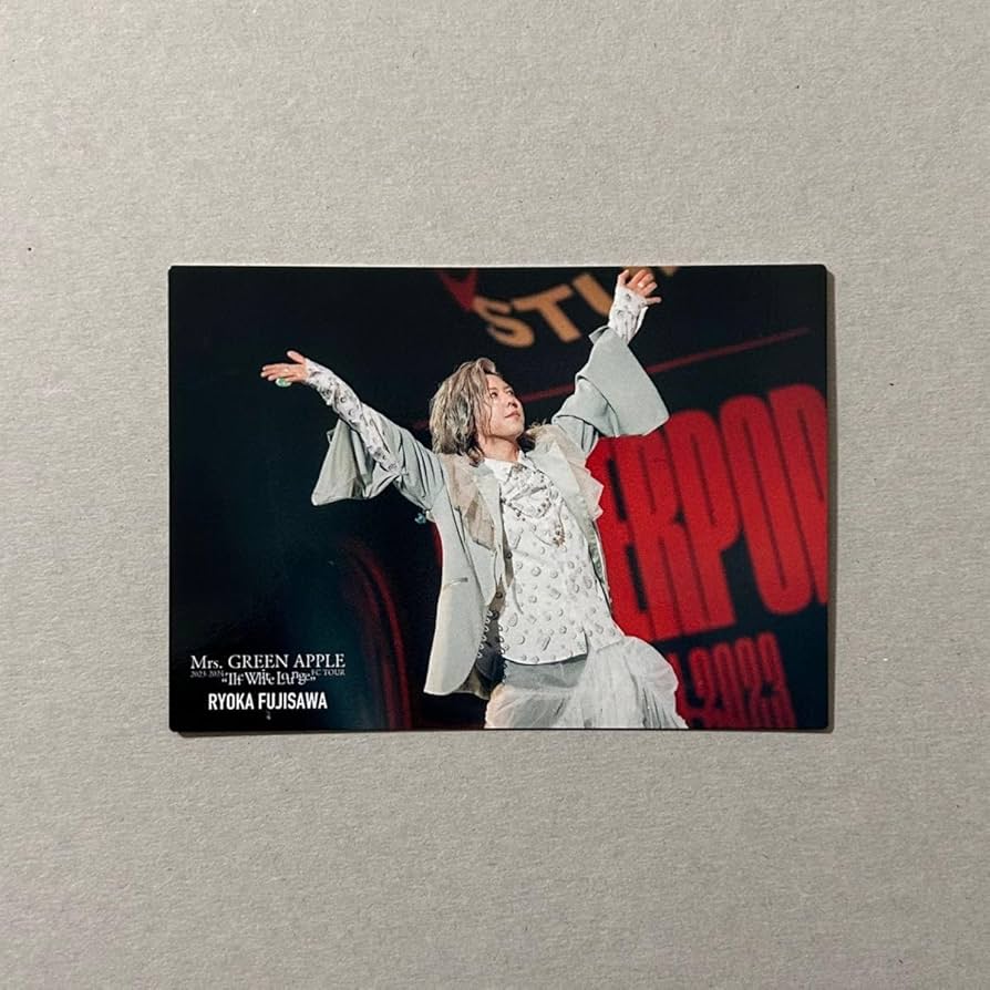 Mrs.GREEN APPLE ミセス フォトカード ホワンジ mrs green apple