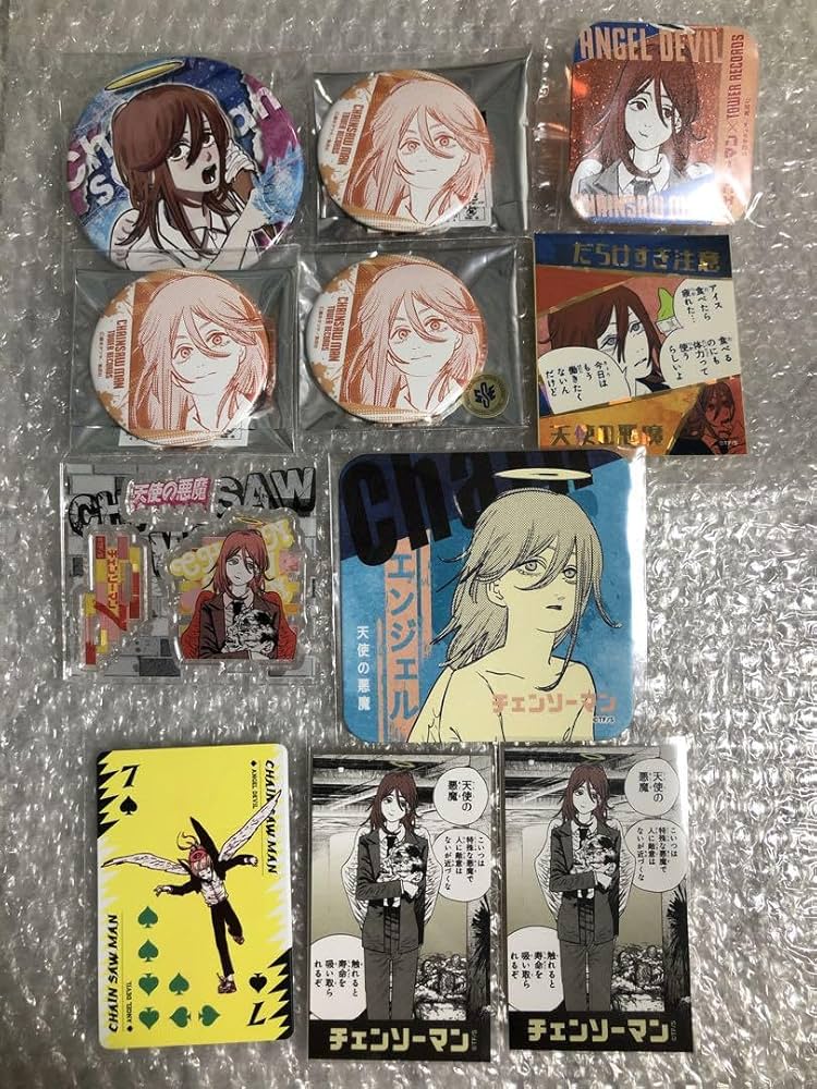 チェンソーマン 天使の悪魔 エンジェル まとめ売り 缶バッジ 限定