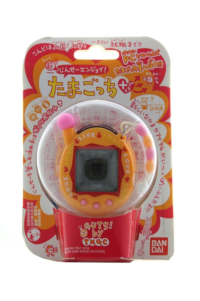 たまごっちプラスカラー オレンジ 〈動作確認済み 説明書付き
