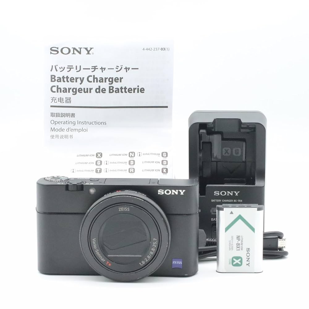 SONY RX100M5 コンパクトデジタルカメラ 動作確認済 SONY RX100M5