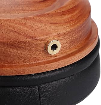 Amazon.co.jp: ワイヤードオーバーイヤーヘッドホン、クラシックな木製