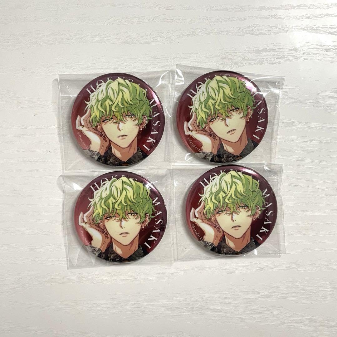 Amazon | Paradox Live 征木北斎 パラライ 缶バッジ 4周年 | バッジ