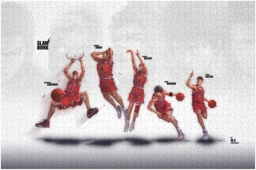 Amazon.co.jp: スラムダンク 桜木花道 流川楓 赤木剛憲 三井寿 宮城