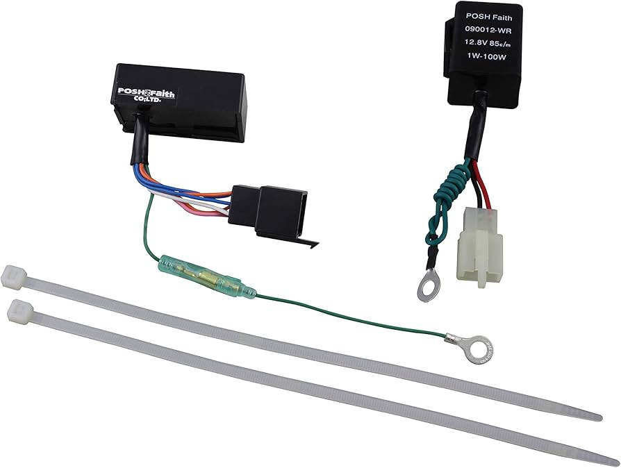 POSH ポッシュ LEDウインカー リレー 前後セット POSH ポッシュ LED