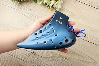 Amazon | TNG オカリナ 楽器 [ トリプル/アルト/グラデーションブルー