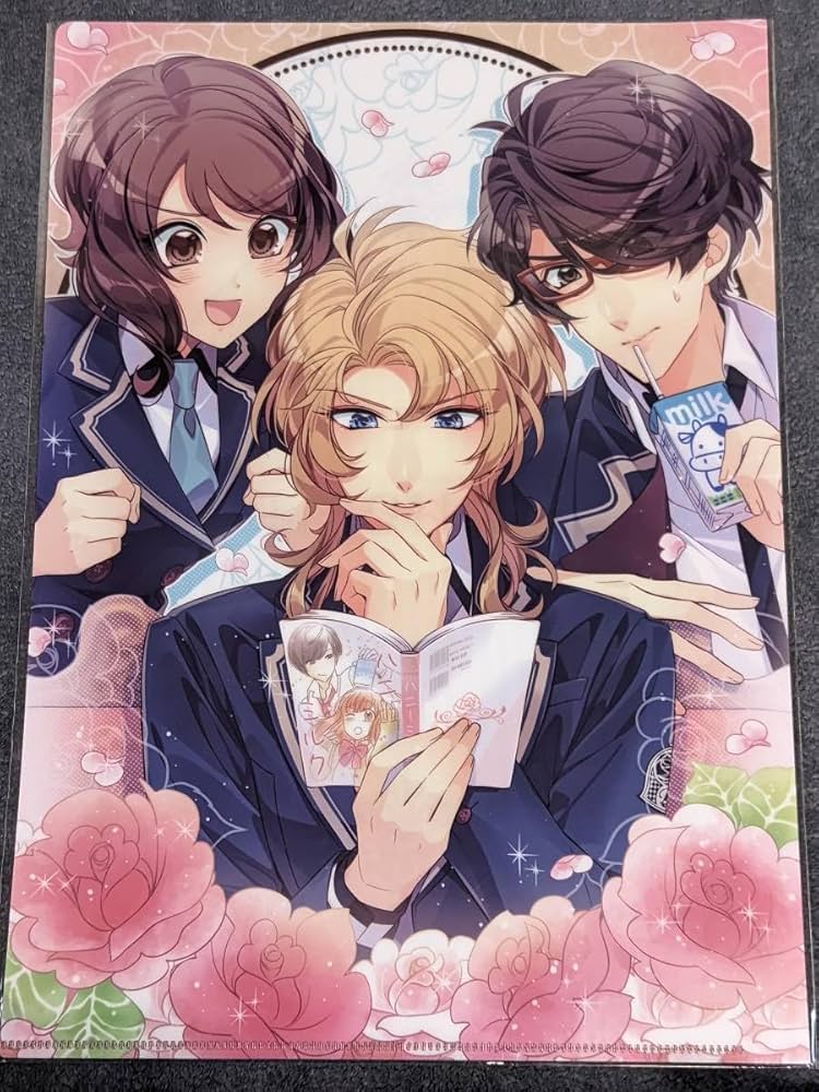 Amazon.co.jp: クリアファイル 私立ベルばら学園 ベルサイユのばらRe