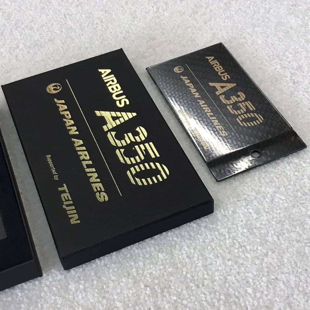 Amazon.co.jp: JAL エアバス A350 カーボン ネームタグ 日本航空