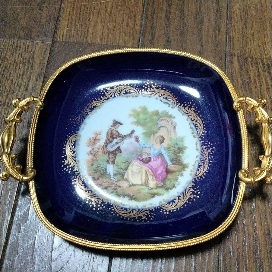 Amazon.co.jp: リモージュ リモージュ磁器 Limoges フランス 絵皿 貴族