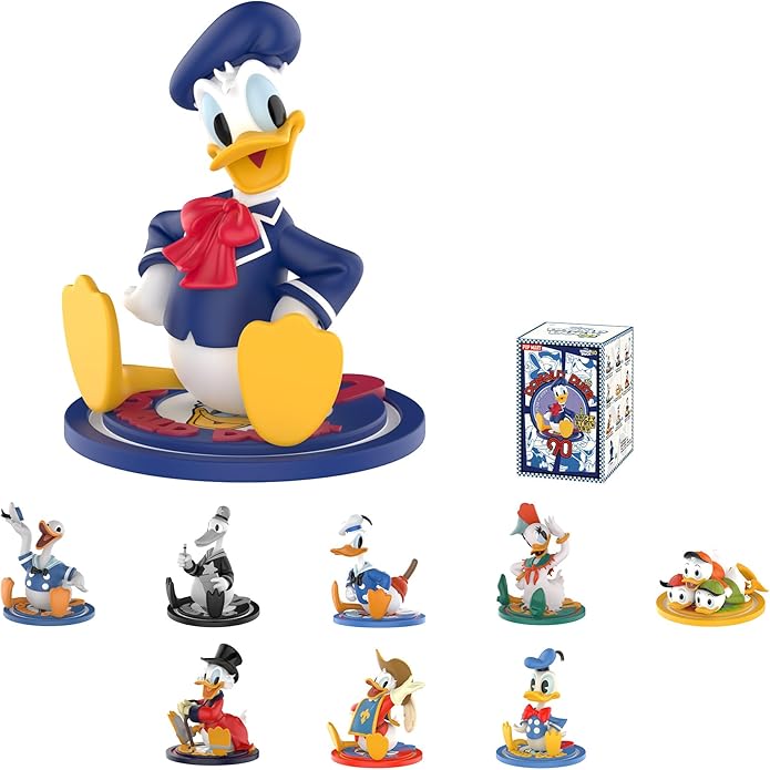 ディズニー ドナルド90周年 腕時計 オズワルド100周年限定フィギュア