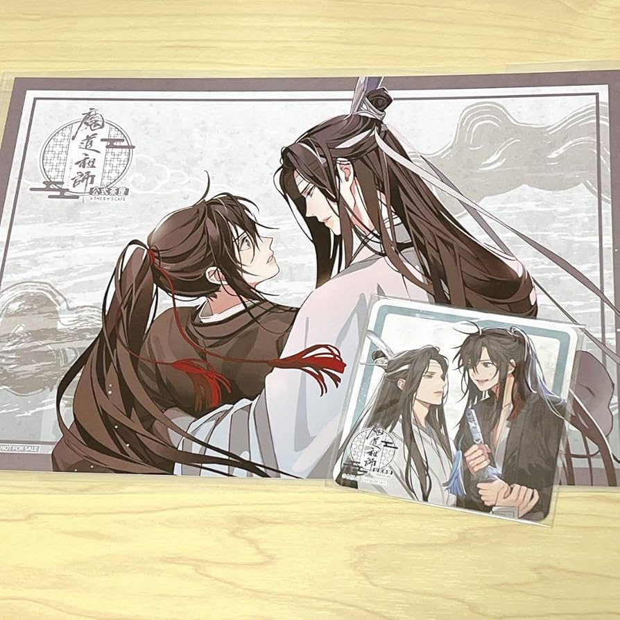 THEキャラカフェ 魔道祖師 公式茶屋 購入 ランチョンマット コースター