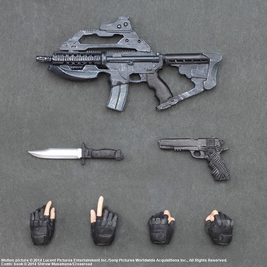 Amazon.co.jp: APPLESEED ALPHA PLAY ARTS改 デュナン(PVC塗装済み