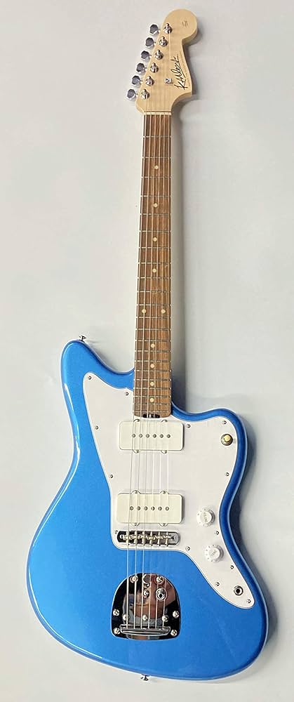 Kaalena 青 エレキギター デュアルハムバッカー ジャズマスター