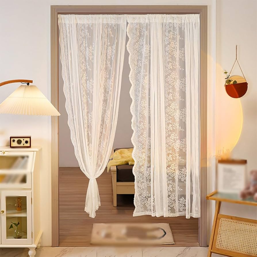 Amazon｜[YXSNG] のれん おしゃれ D*2.7m 北欧 断熱 暖簾 ロング丈