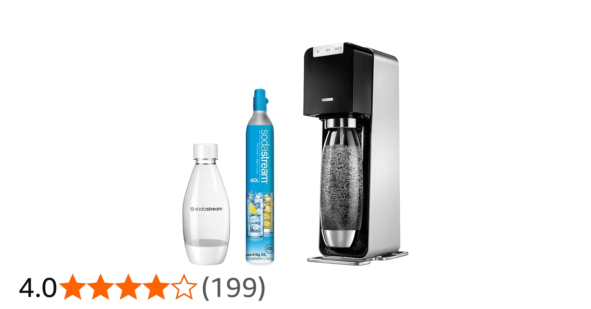動作確認済み sodastream POWER 電動炭酸水メーカー Amazon | [公式