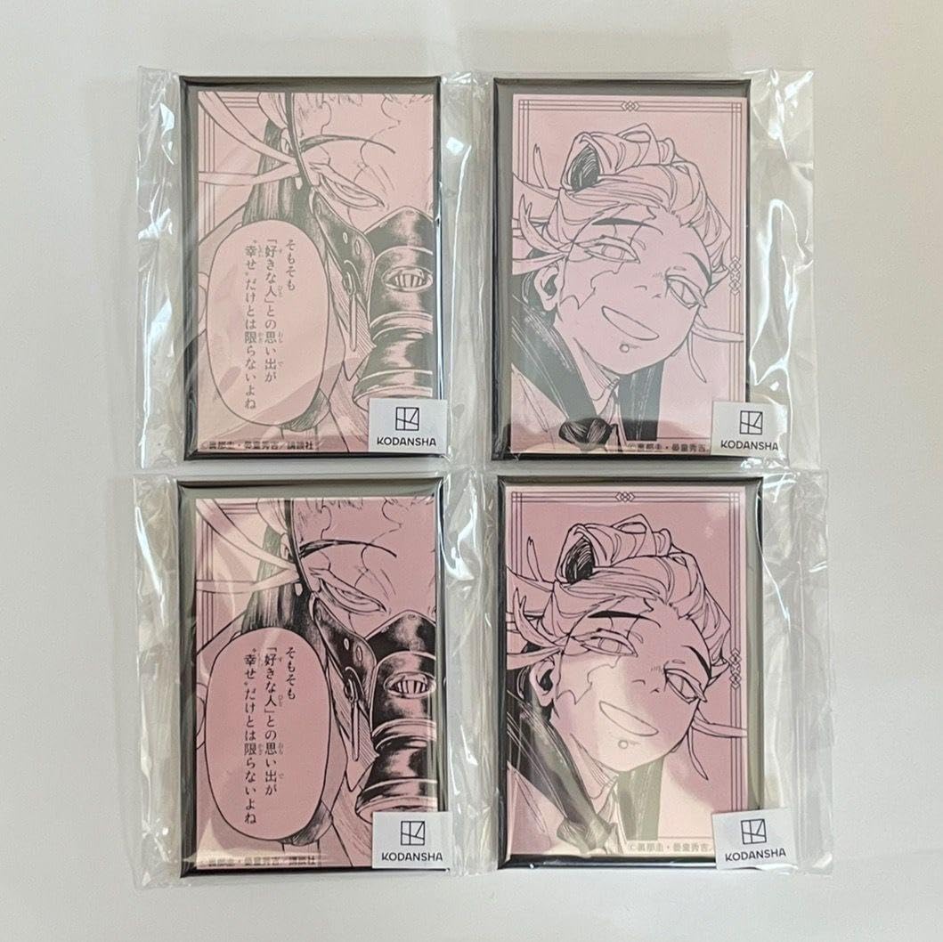 Amazon.co.jp: くじ引き堂 ガチアクタ ガチクジ アモ 原作絵 缶バッジ