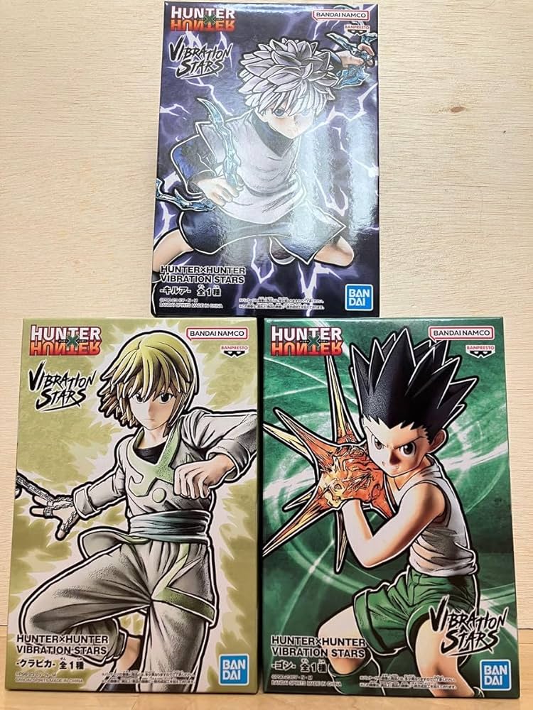 Amazon.co.jp: ハンターハンター クラピカ ゴン キルア フィギュア