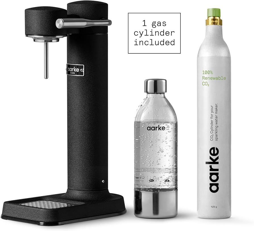 Amazon.com: Aarke Carbonator lll with CO2 Cylinder, Sparkling