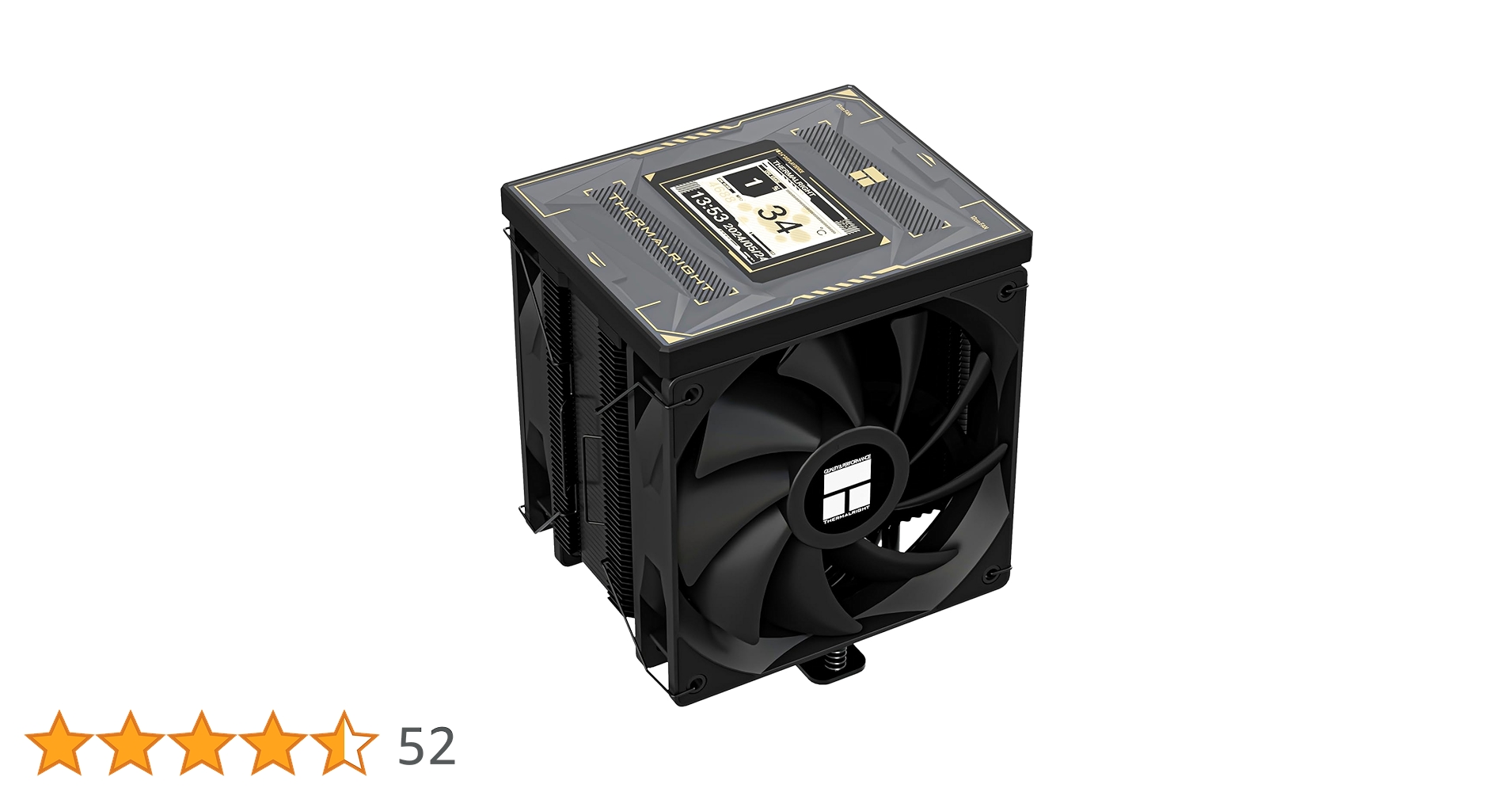 PC用ファン・クーラー BURST ASSASSIN 120 VISION BLACK P-NEWS Burst