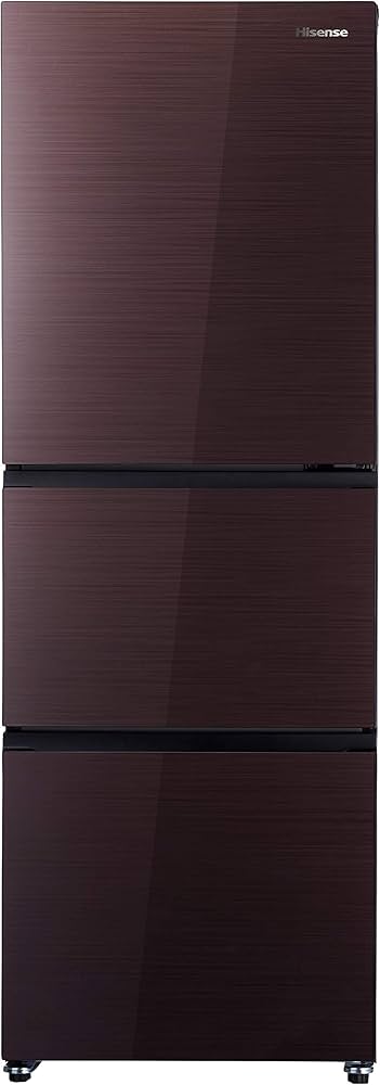 Amazon.co.jp: ハイセンス 冷蔵庫 幅55cm 282L ダークブラウン HR