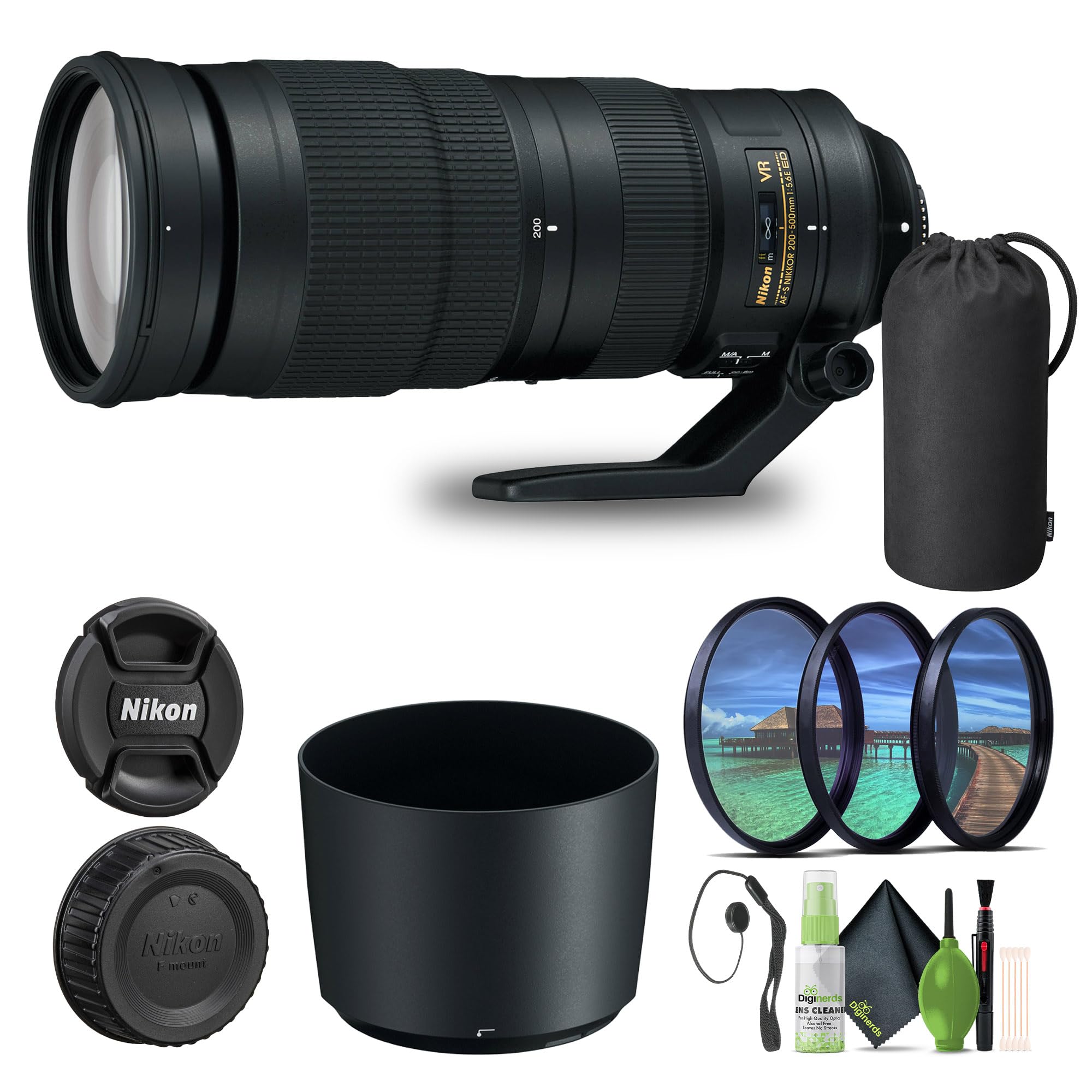 Amazon.com: Nikon - AF-S NIKKOR 200-500mm f/5.6E ED VR Super