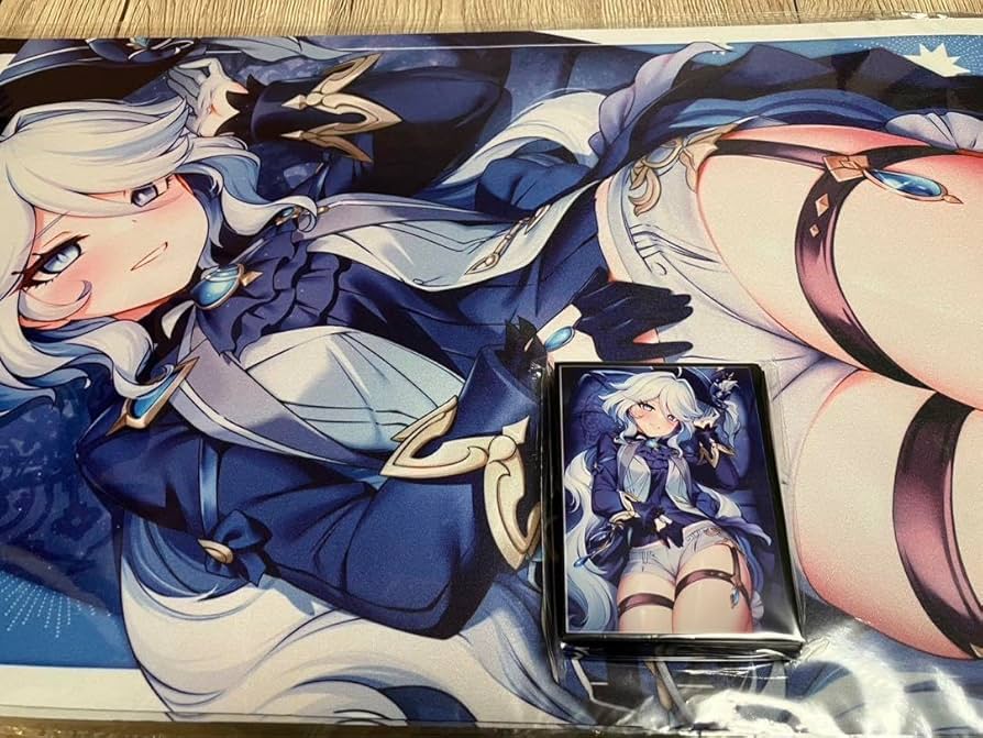 ミッドナイトブルー スリーブ プレイマット フリーナ m17 Amazon.co.jp