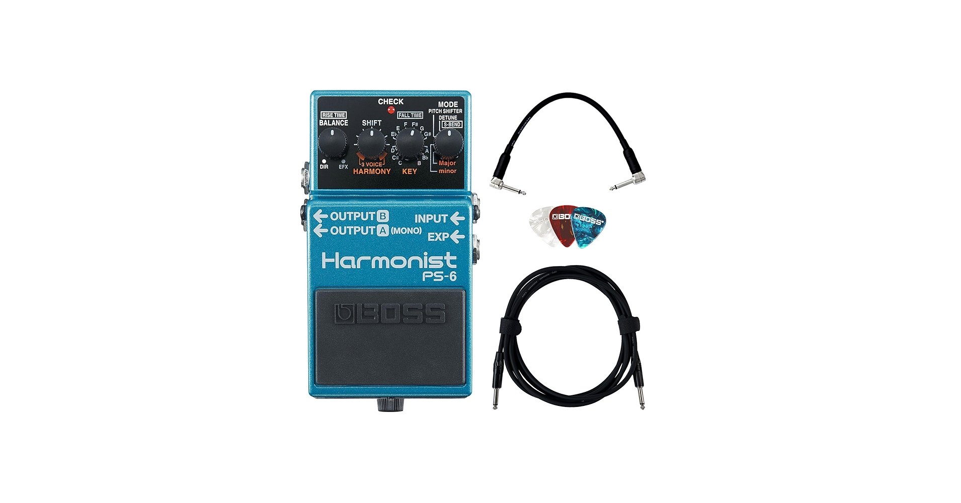 Amazon.com: Boss PS-6 Harmonist Bundle with Gearlux Instrument