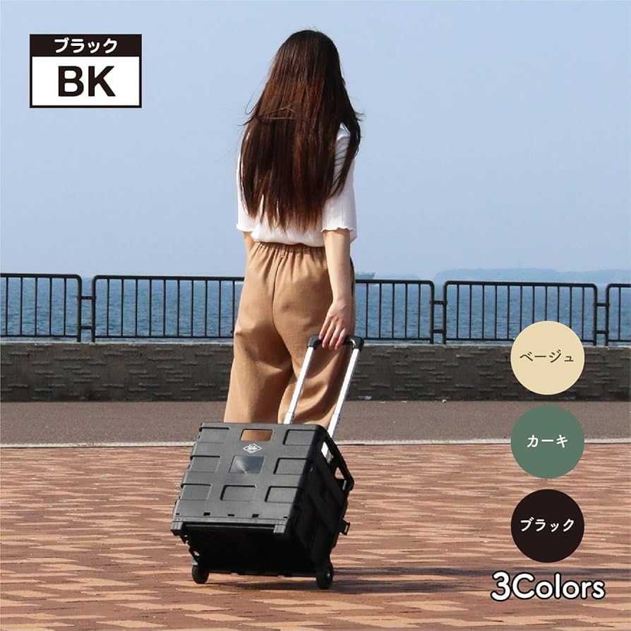 Amazon.co.jp: 不二貿易 キャリーカート 折りたたみ ショッピング