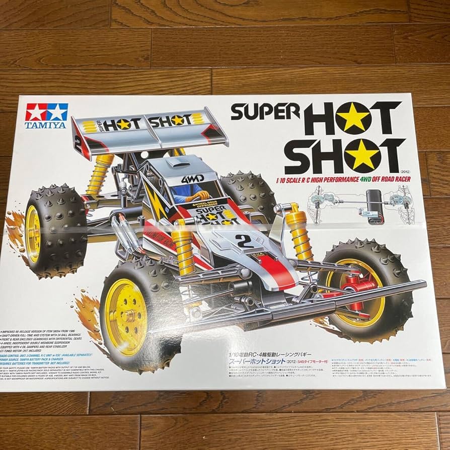 タミヤRC ホットショットラジコン未組み立てhot shot