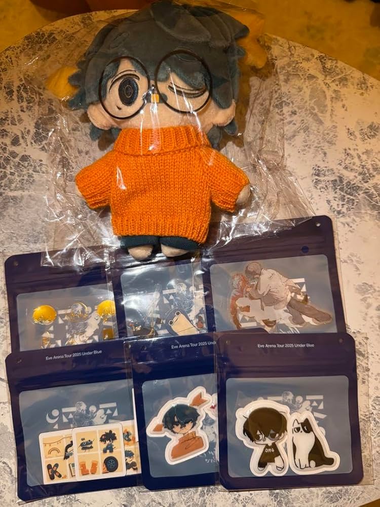 れ*)様 【166】Eve Under Blue くじ Eve賞 アイコンぬい れ*)様 【166