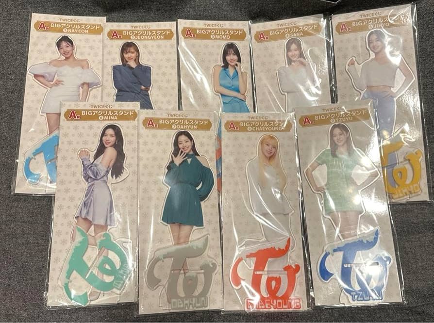 TWICEくじ／A賞 BIGアクリルスタンド 全種セット