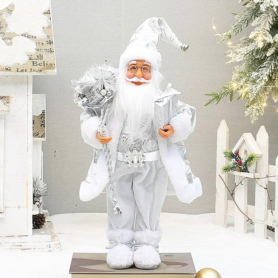 Amazon.co.jp: クリスマス サンタの置物、クリスマス サンタ クロース
