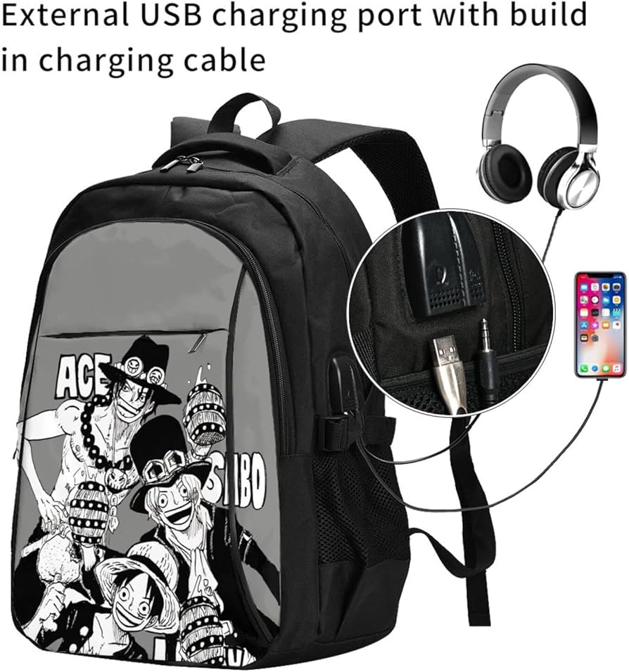 Amazon.co.jp: リュック ワンピース One Piece エース バックパック