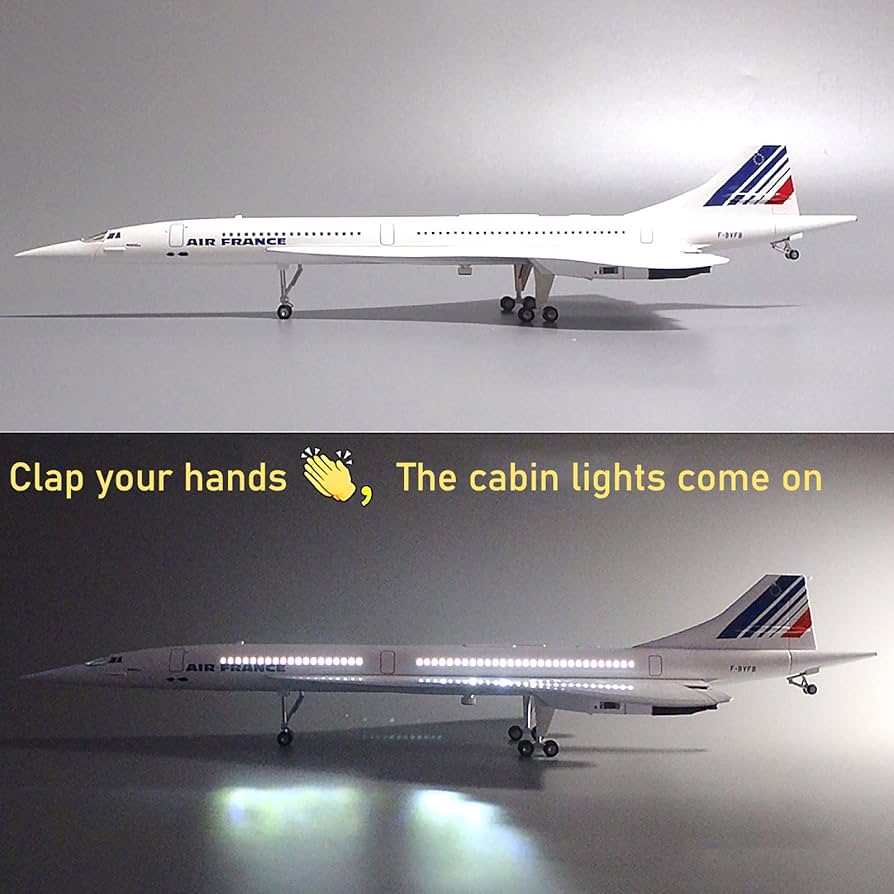Amazon.co.jp: エールフランス・コンコルド旅客コンコルド模型航空機