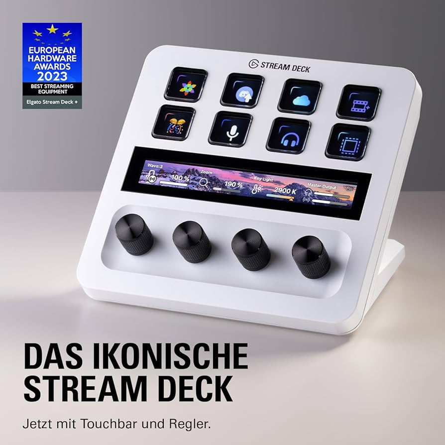 STREAM DECK+ 購入 ホワイト Elgato Stream Deck+ ホワイト