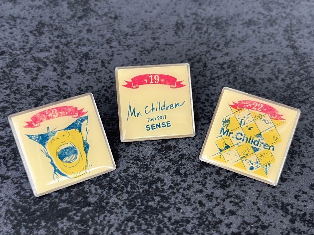 ミスチル、Mr.Children、ピンバッジ全種類セット
