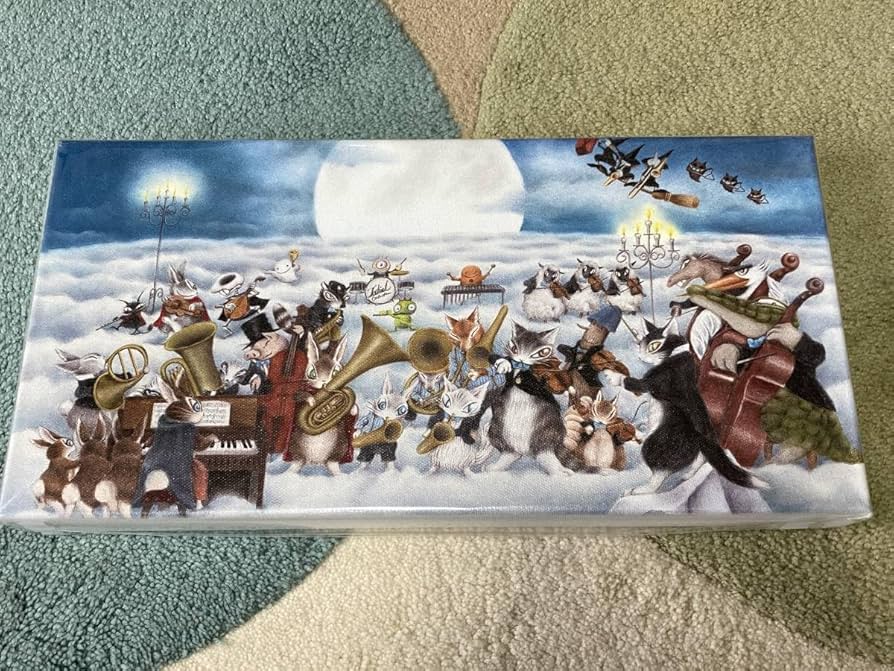 同梱割引あり】2枚セット アートタイル 月に聞かせる音楽会 ダヤン